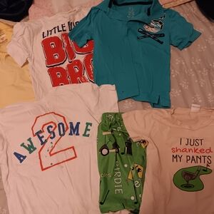 boys toddler size 4 bundle